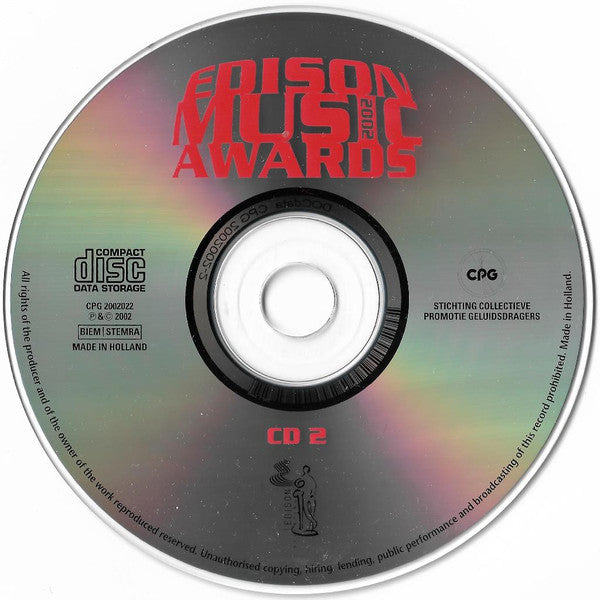 Various : Edison Music Awards (2xCD, Album, Comp)