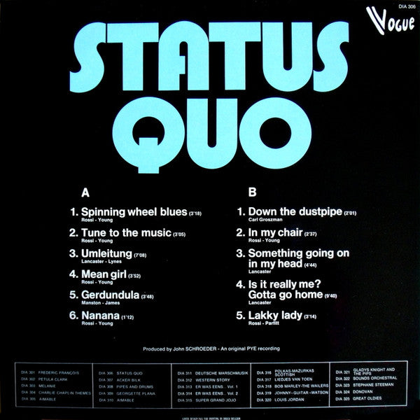 Status Quo : Status Quo (LP, Comp)