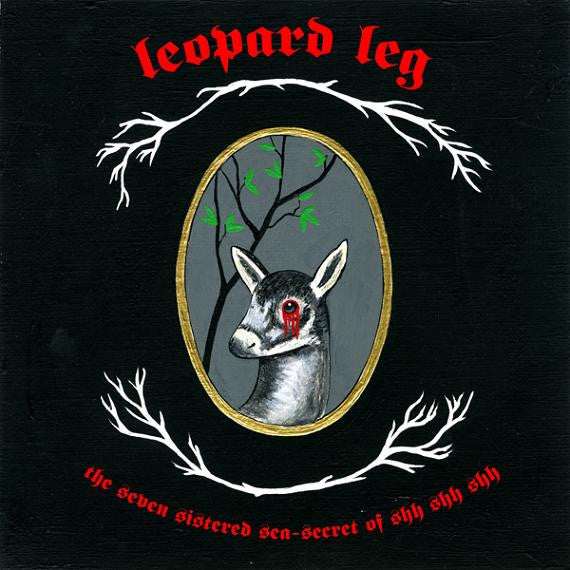 Leopard Leg / T.I.T.S. : The Seven Sistered Sea-Secret Of Shh Shh Shh / Throughout The Ages (2xLP, Album, Whi)