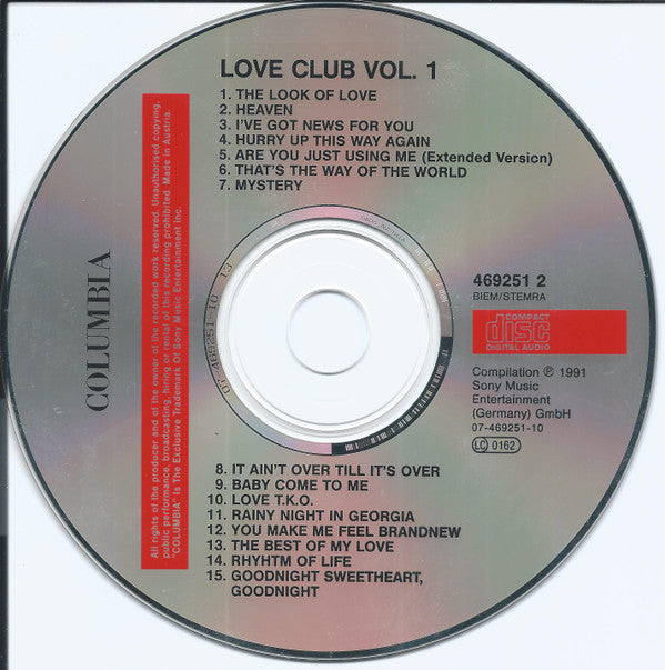 Various : Mr. Knister & Dr. Love - Love Club Vol. 1 (CD, Comp)