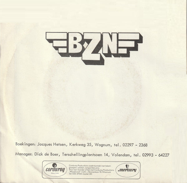 BZN : The Clown (7", Single)