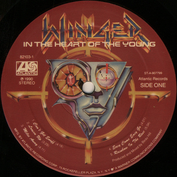 Winger : In The Heart Of The Young (LP, Album)