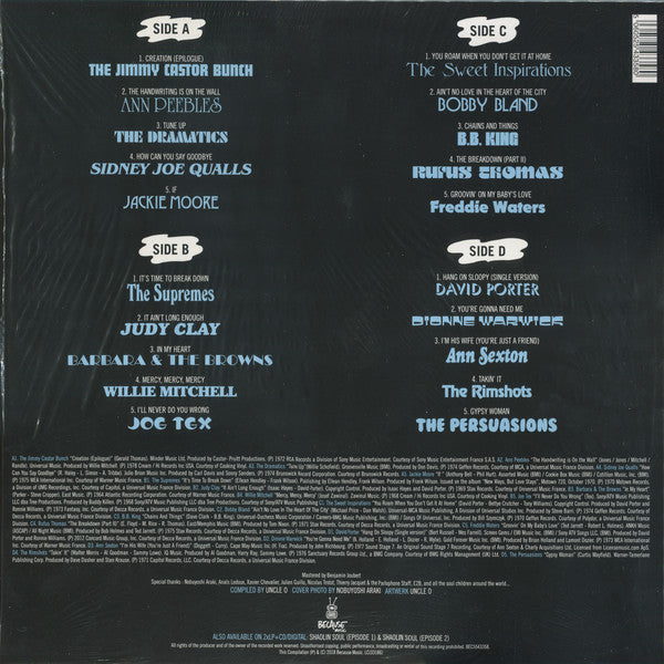 Various : Shaolin Soul (Episode 3) (2xLP, Comp, RE + CD, Comp)