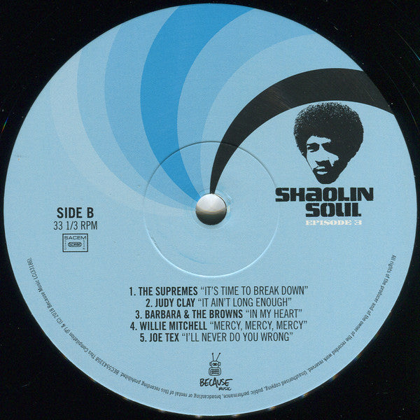 Various : Shaolin Soul (Episode 3) (2xLP, Comp, RE + CD, Comp)