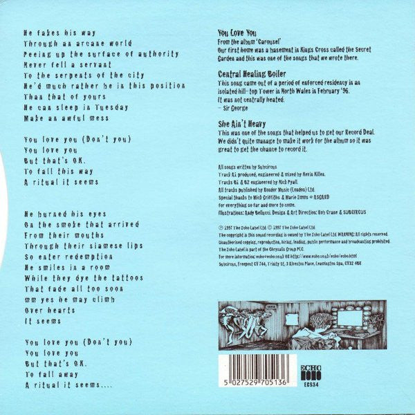 Subcircus : You Love You (7", Single, Blu)