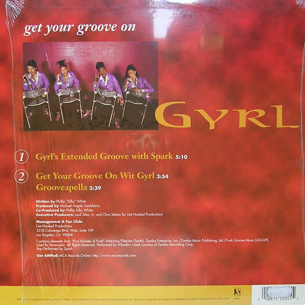 Gyrl : Get Your Groove On (12", Single)
