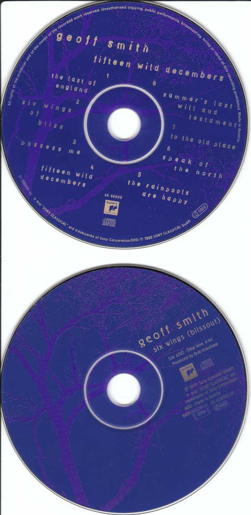 Geoff Smith : Fifteen Wild Decembers (CD, Album + CD, Single)