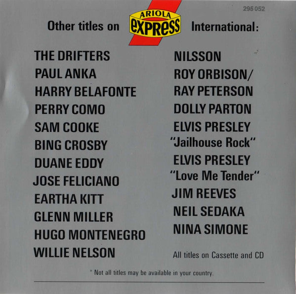 Elvis Presley : Love Me Tender (CD, Comp)