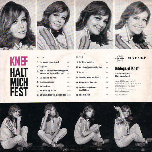 Hildegard Knef : Halt Mich Fest (LP, Album)