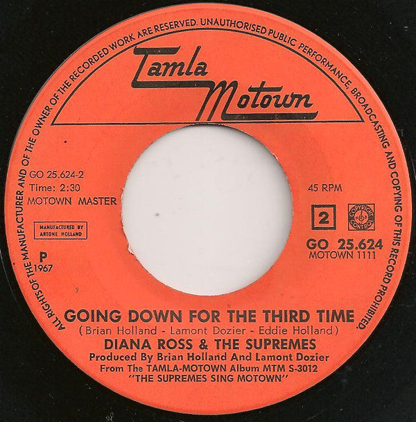 The Supremes : Reflections (7", Single)