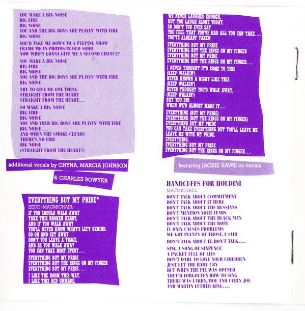 Cutting Crew : The Scattering (CD, Album)