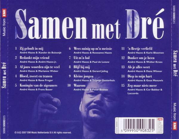André Hazes : Samen Met Dré (CD, Album)