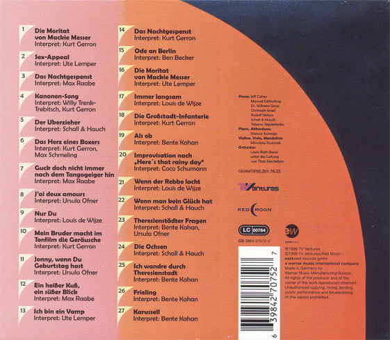 Kurt Gerron : Kurt Gerrons Karussell (CD, Comp)