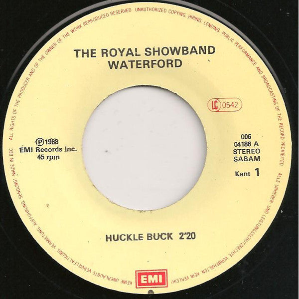 The Royal Showband Waterford : Huckle Buck/Sorry (I Ran All The Way) (7", Single, RE)