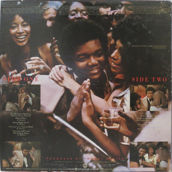 Lamont Dozier : Right There (LP, Album, Jac)
