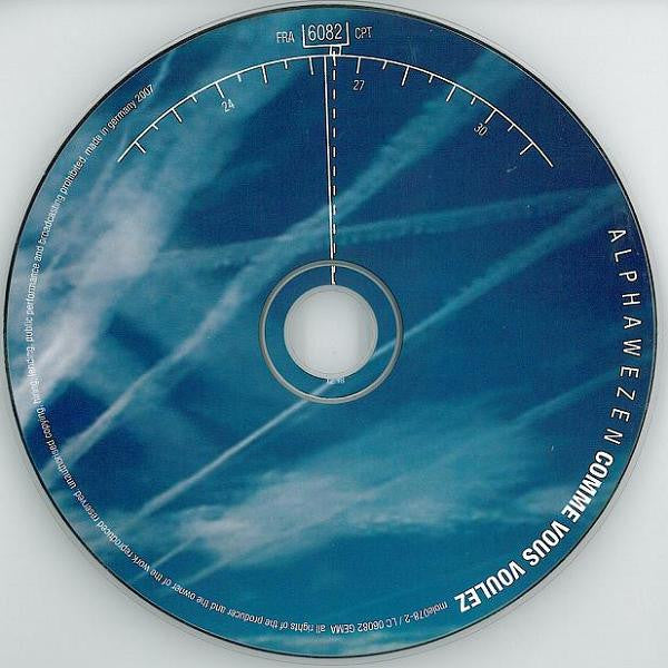Alphawezen : Comme Vous Voulez (CD, Album)