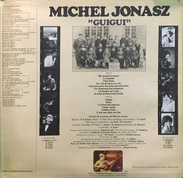 Michel Jonasz : Guigui (LP, Album, RP, Gat)