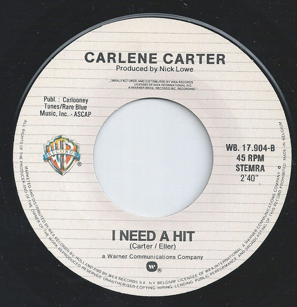 Carlene Carter : Oh How Happy (7", Single)