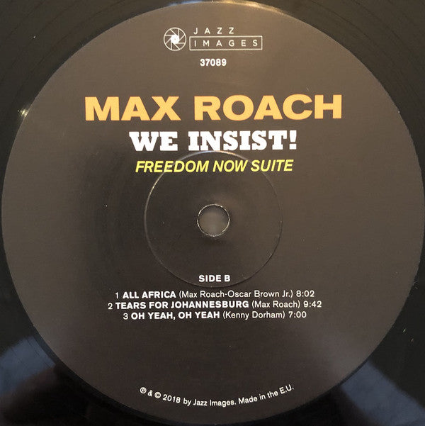 Max Roach : We Insist! Freedom Now Suite (LP, Album, Ltd, RE, 180)