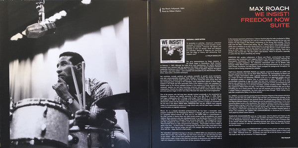 Max Roach : We Insist! Freedom Now Suite (LP, Album, Ltd, RE, 180)