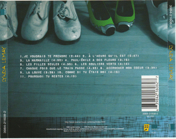 Lynda Lemay : Lynda Lemay (CD, Album)