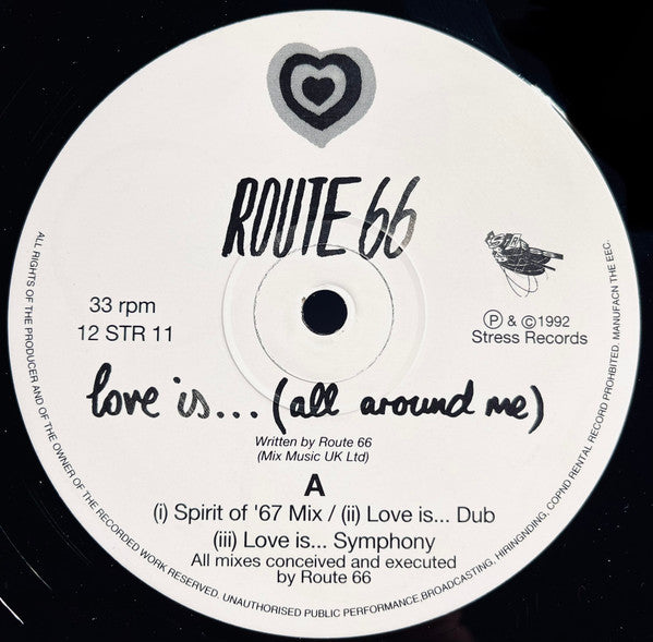 Route 66 : Love Is... (All Around Me)... (12")