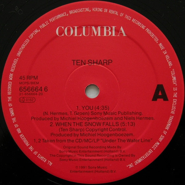 Ten Sharp : You (12")