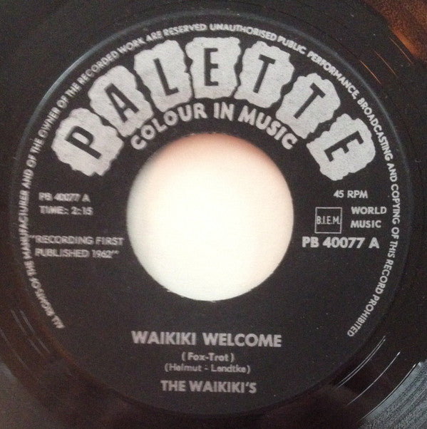 The Waikiki's : Hawaii Tattoo / Waikiki Welcome (7", Single)