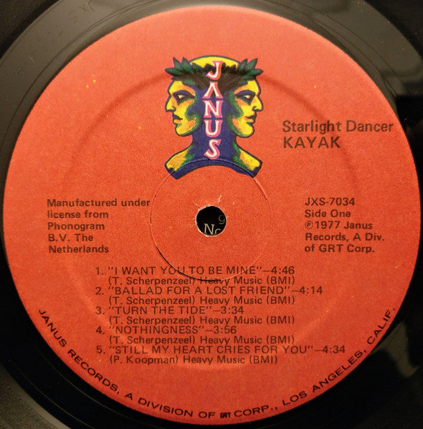 Kayak : Starlight Dancer (LP, Comp, GRT)