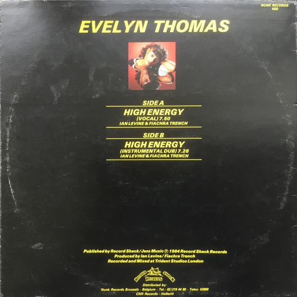 Evelyn Thomas : High-Energy (12")