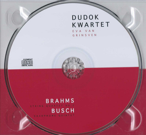 Johannes Brahms, Adolf Busch, Dudok Quartet Amsterdam, Eva van Grinsven : Brahms Busch (CD, Comp)