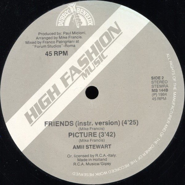 Amii Stewart : Friends (12")
