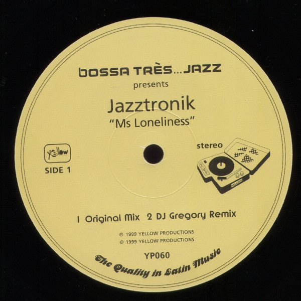 Jazztronik : Ms Loneliness (12")
