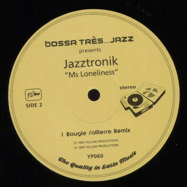 Jazztronik : Ms Loneliness (12")