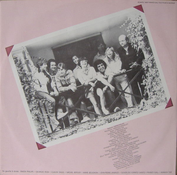 France Gall : Tout Pour La Musique (LP, Album)