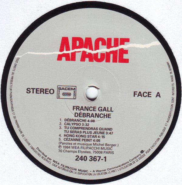 France Gall : Débranche ! (LP, Album)
