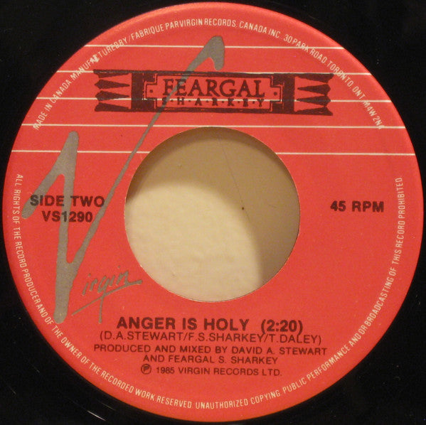 Feargal Sharkey : A Good Heart (7", Single)