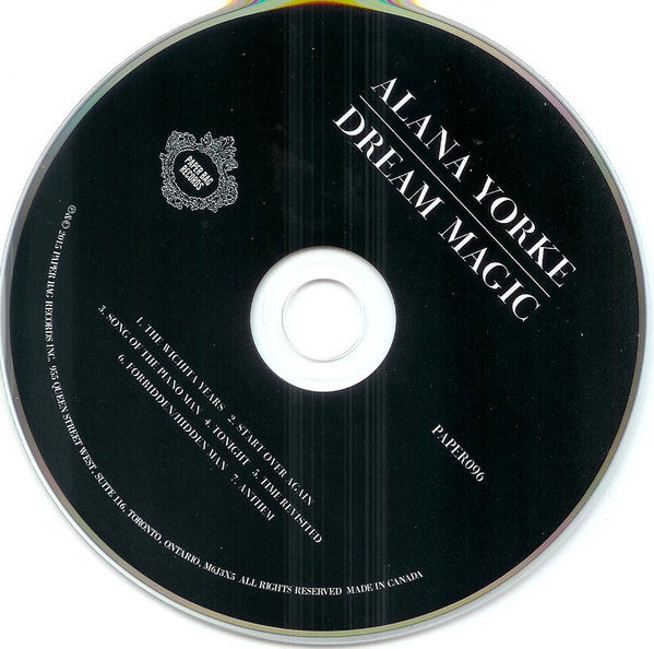 Alana Yorke : Dream Magic (CD, Album, Promo)