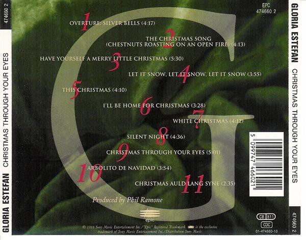 Gloria Estefan : Christmas Through Your Eyes (CD, Album)