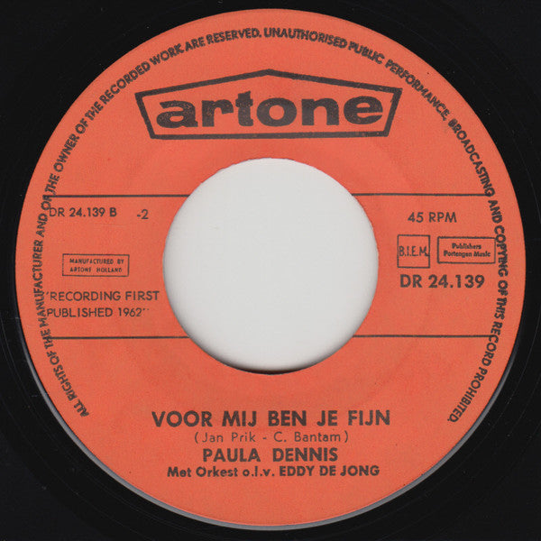 Paula Dennis : Moeder, Hij Doet 't Weer (7", Single, Ora)