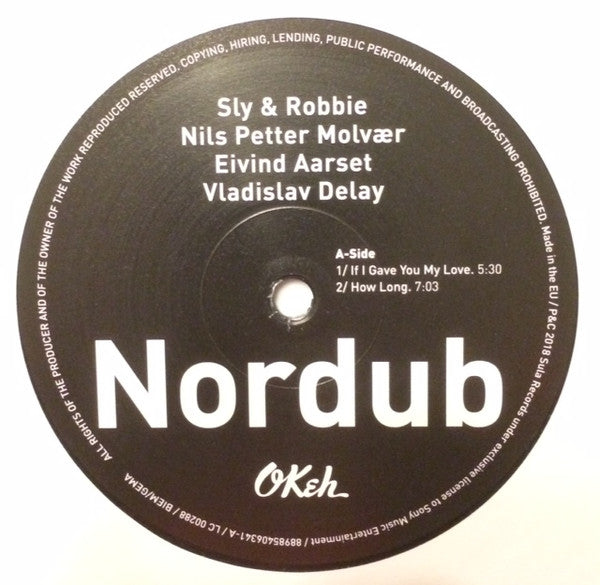 Sly & Robbie Meet Nils Petter Molvær Feat Eivind Aarset And Vladislav Delay : Nordub (2xLP, Album, Ltd, S/Edition, 180)
