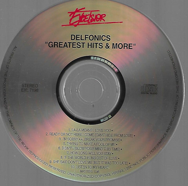 The Delfonics : Greatest Hits & More (CD, Comp)