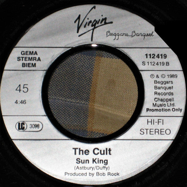 The Cult : Edie (Ciao Baby) (7", Single, Promo)