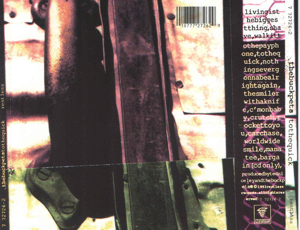 The Buck Pets : To The Quick (CD, Album)