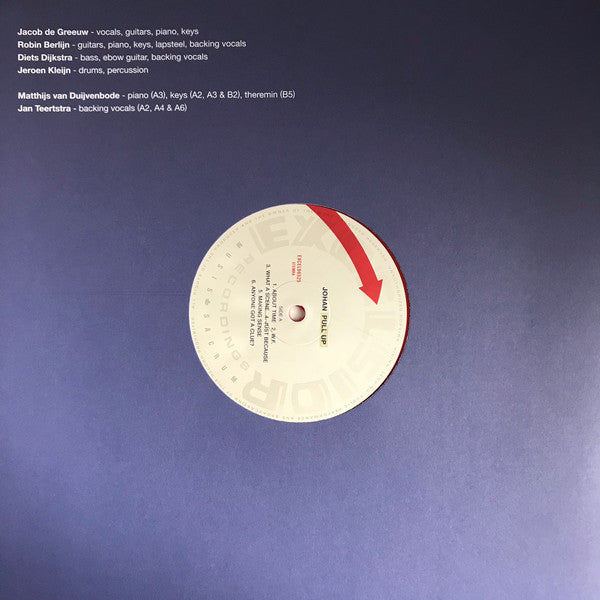 Johan (5) : Pull Up (LP, Album, Ltd, Red + CD, Album)