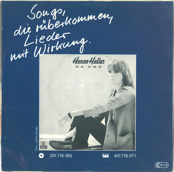 Hanne Haller : Geh Nicht (7", Single, Inj)