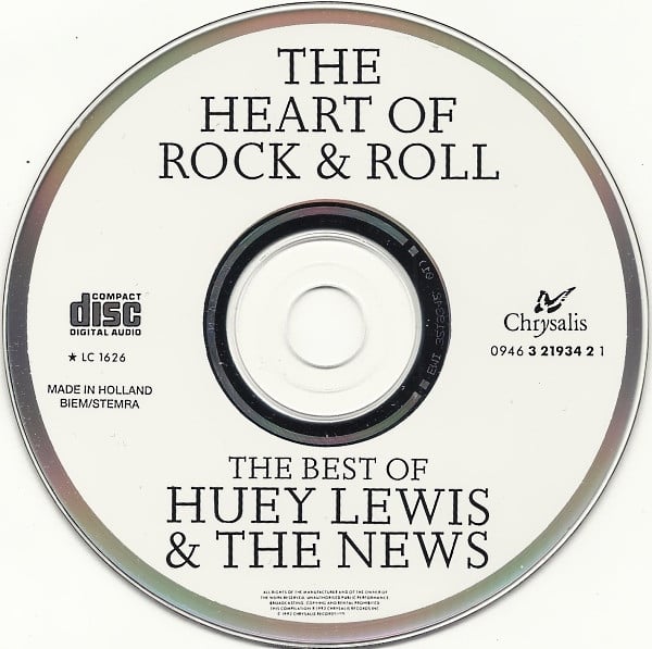 Huey Lewis & The News : The Heart Of Rock & Roll (The Best Of Huey Lewis And The News) (CD, Comp)