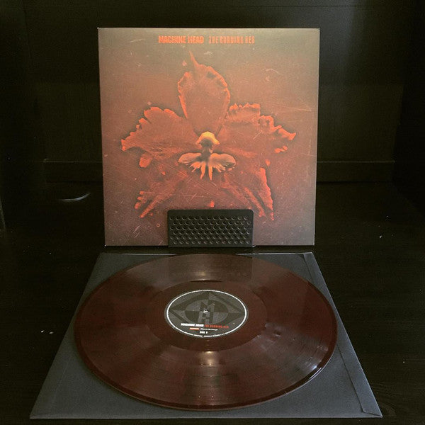 Machine Head (3) : The Burning Red (LP, Album, Ltd, Num, RE, Red)
