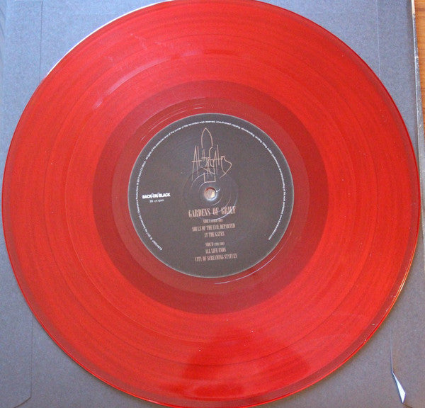 At The Gates : Gardens Of Grief (10", MiniAlbum, RE, Red)