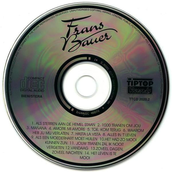 Frans Bauer : Frans Bauer (CD, Album)